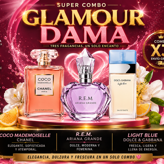 Combo Glamour Dama