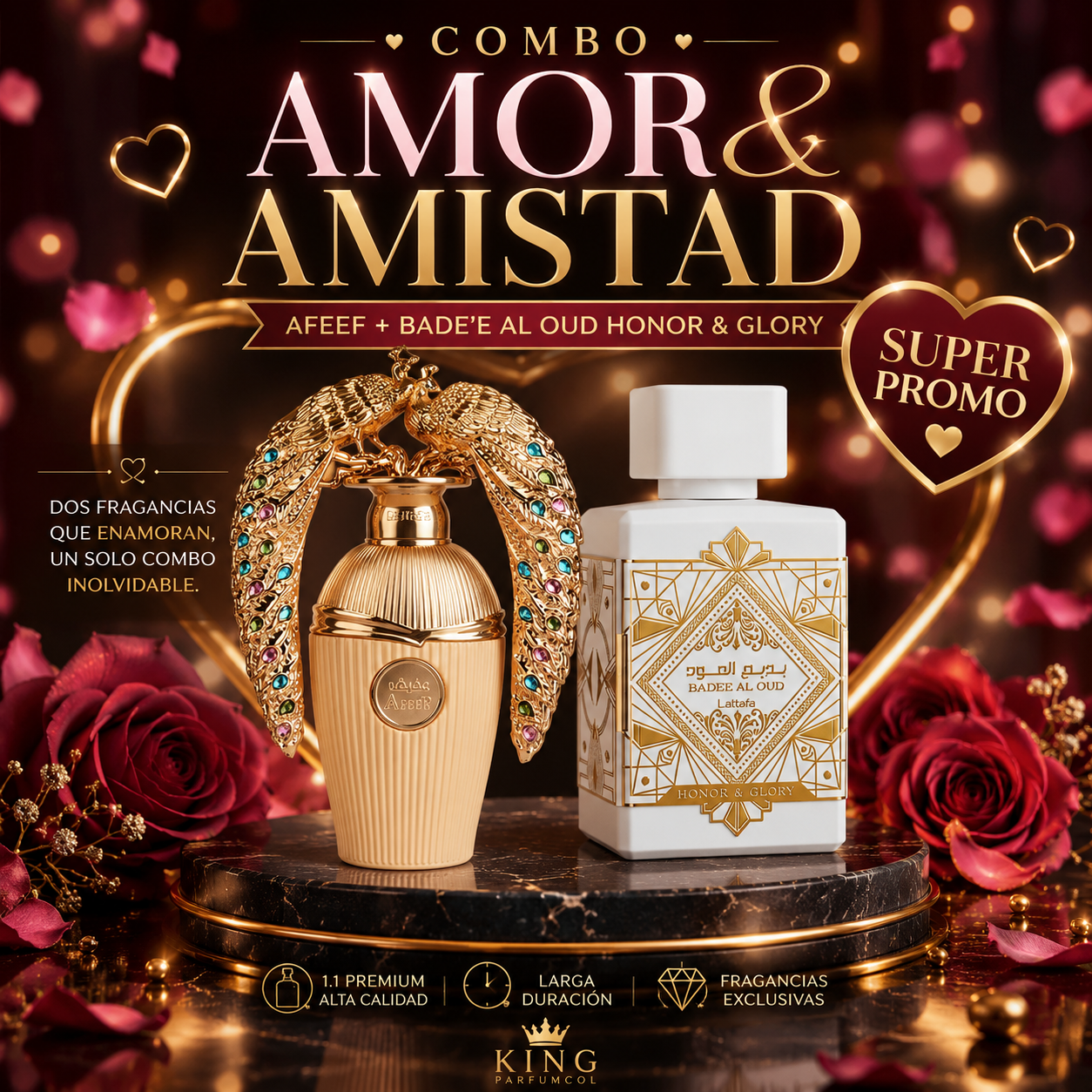 COMBO AMOR Y AMISTAD 1