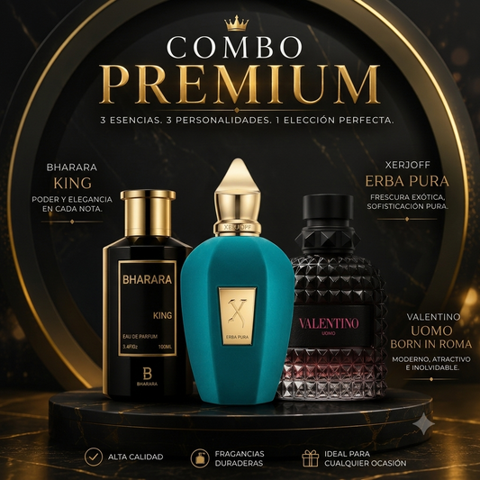 Llévate 3 Perfumes Premium al Precio de 1