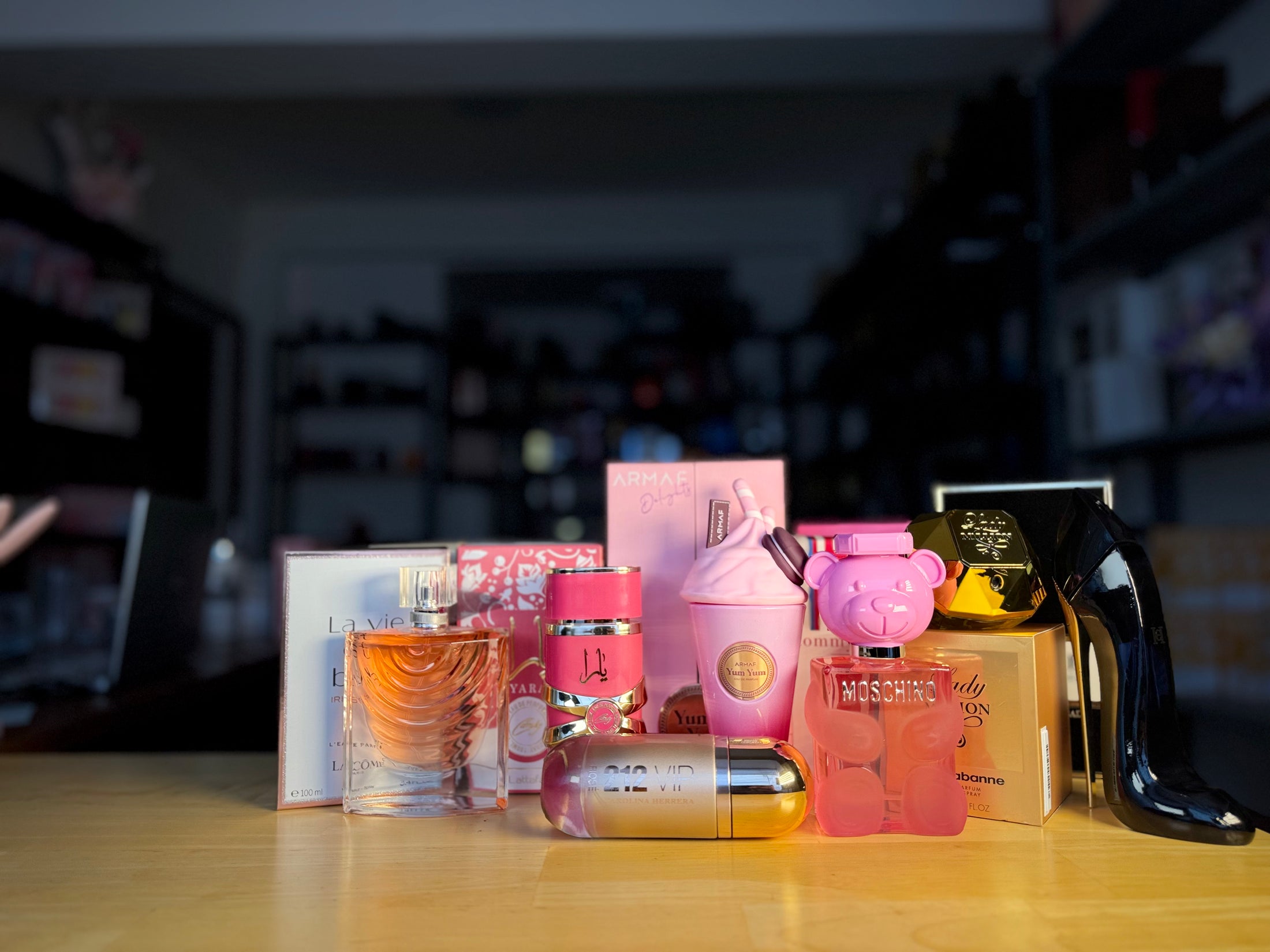 Colección de perfumes para hombre