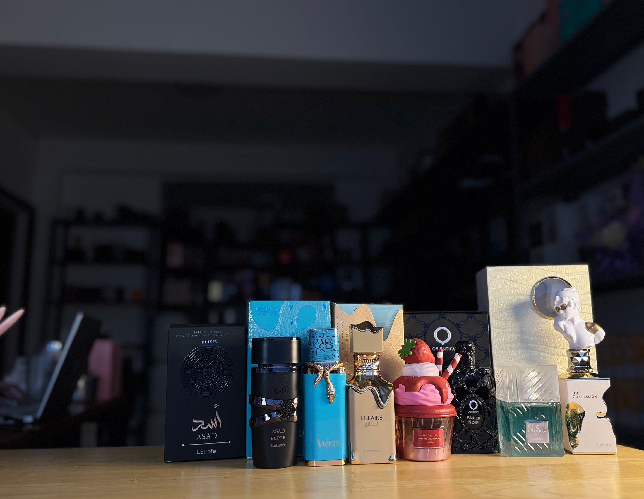Colección de perfumes para hombre