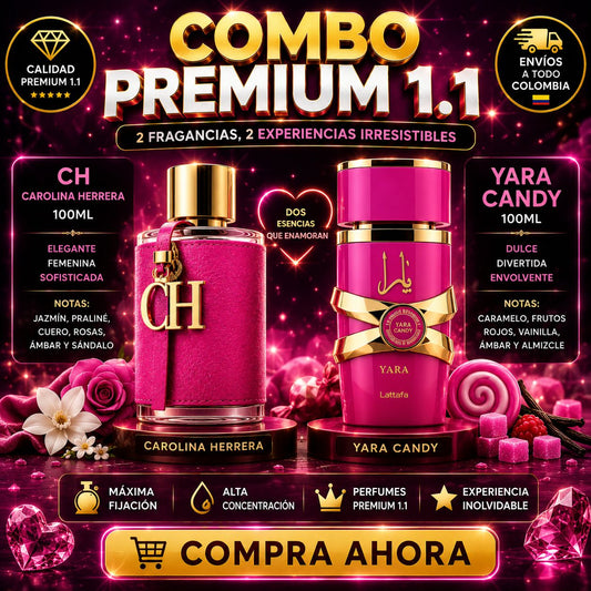 Combo de Lujo DAMA 2 Perfumes