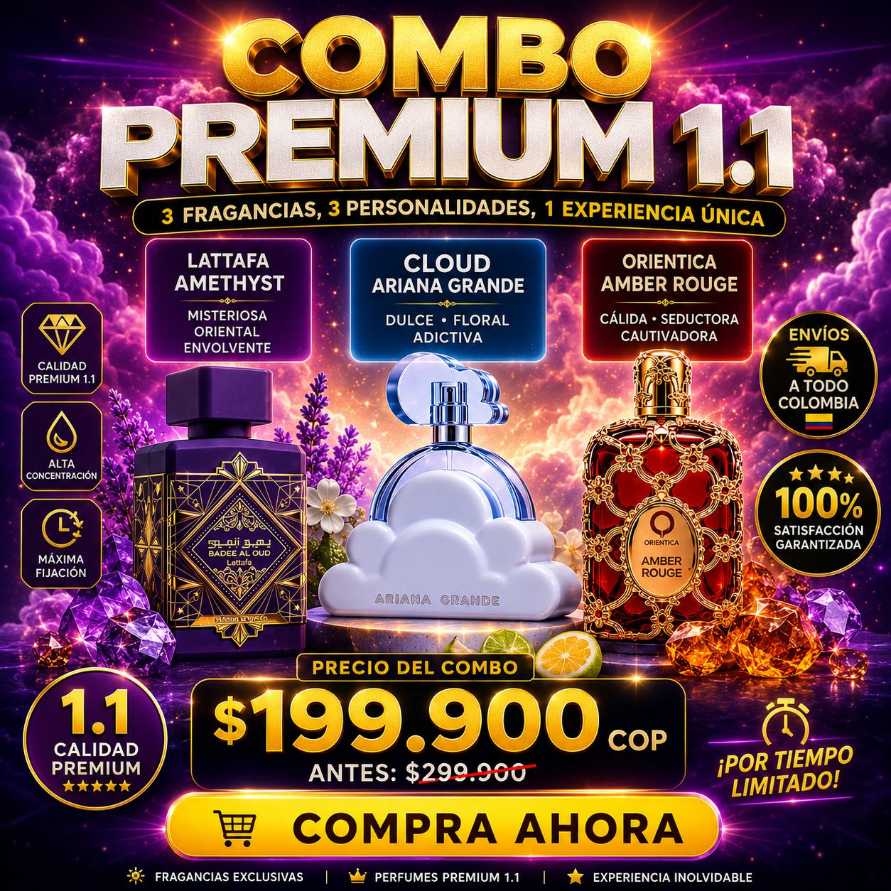 Combo Glamour Dama 3