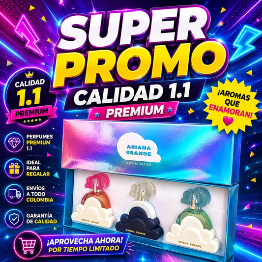 Set De Fragancias Ariana Grande Para Regalo