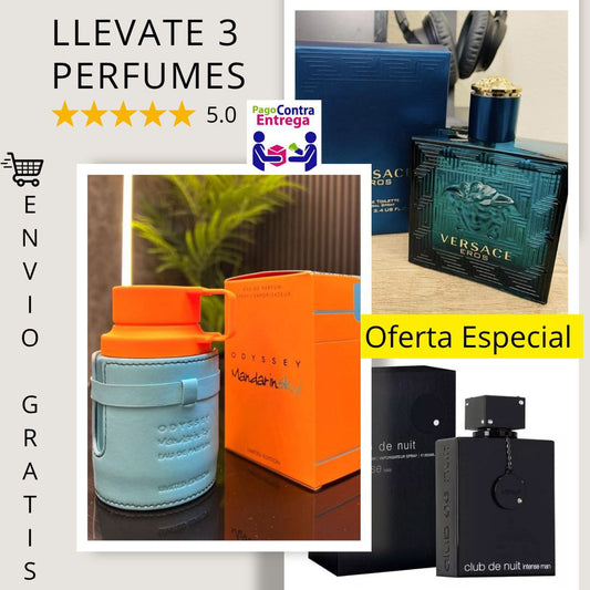 3 Perfumes Exclusivos – Lujo, Estilo y Duración Inigualable